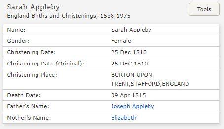 ApplebySarah_25Dec1810_Baptism