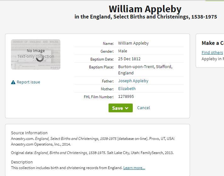 ApplebyWilliam_25Dec1812_Baptism