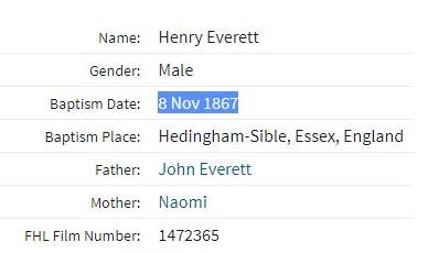 Baptism_1867Nov8_SibleHedingham_HenryEverett