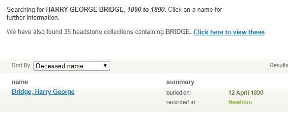 BridgeHarryGeorge1890burial