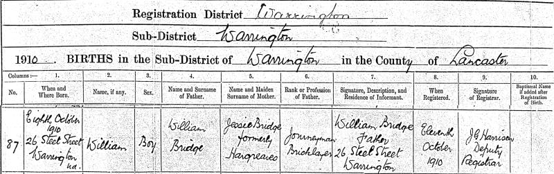 COL355805_2019-1-WILLIAM_BRIDGE_Birth1910Oct8