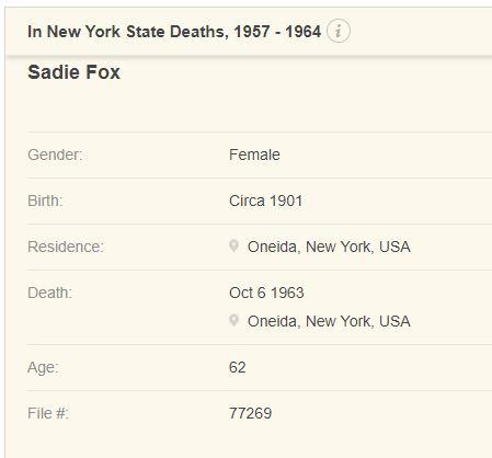 Fox_Sadie_Death1963Oct6