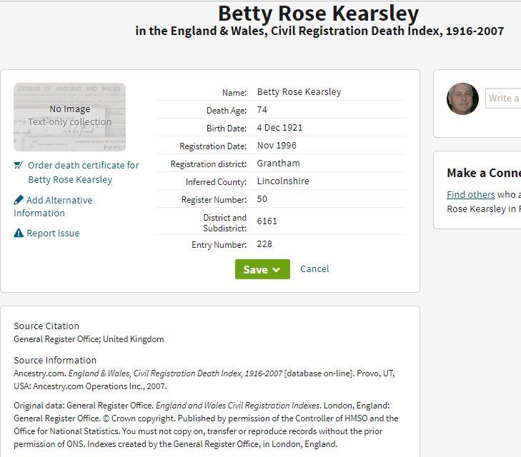 Kearsley_NeeRenwick_Betty_Rose_Death_Nov1996_dob1921Dec4