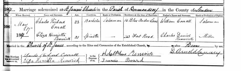 Marr_Renwick_ElizaHenrietta2Corrall_CharlessRichard1891