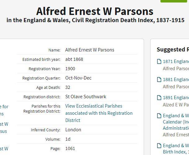 Parsons_AlfredErnestW_1900death_Transcript