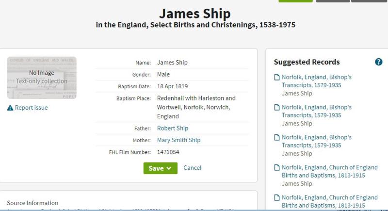 Ship_James_1819_Baptism