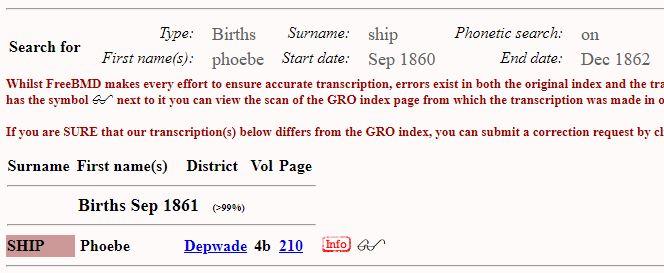 Ship_Phoebe_1861_Birth