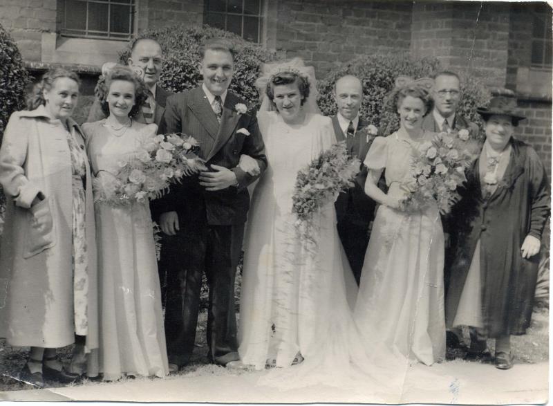 Vi Miller & Fred Beasley Wedding