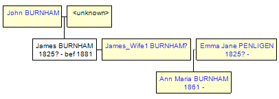 Mini tree diagram