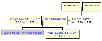 Mini tree diagram