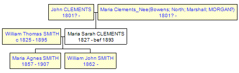 Mini tree diagram