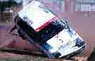 Renault 5 multiple roll Snetterton Coram 
Curve
